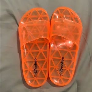 Orange jelly slides